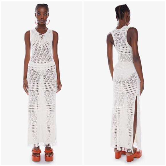 💕MOTHER💕 The Skinny Dip Dress ~ Natural NWOT - Picture 3 of 16